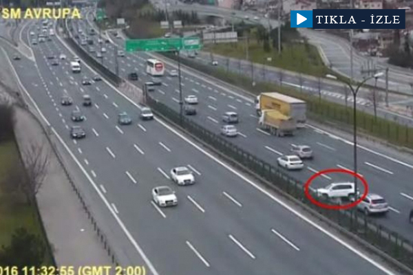 FSM’deki korkunç kaza kamerada