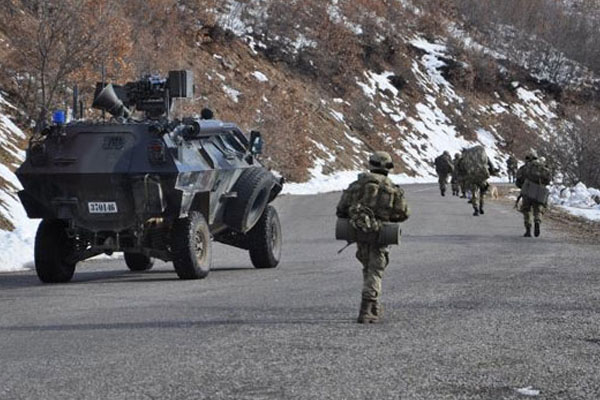 Tunceli’de hava destekli operasyon