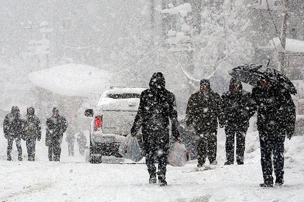 Doğu'da sıcaklık eksi 22 dereceye kadar düştü