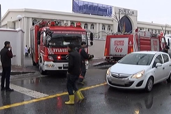 İstanbul’da okulda yangın paniği