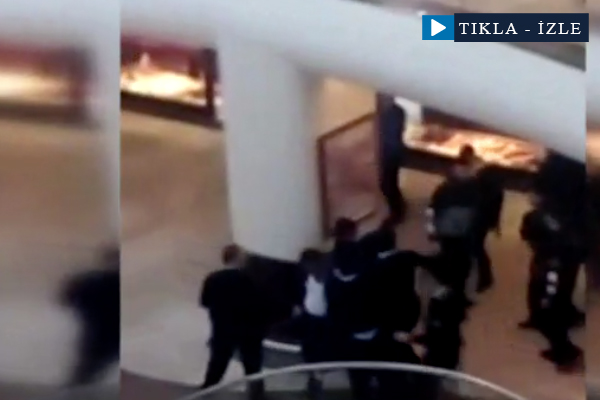 Bomba ihbarı yapıp polise bıçak çektiler