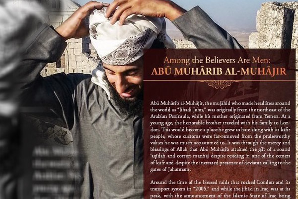 IŞİD, 'Cihatçı John'un öldürüldüğünü doğruladı