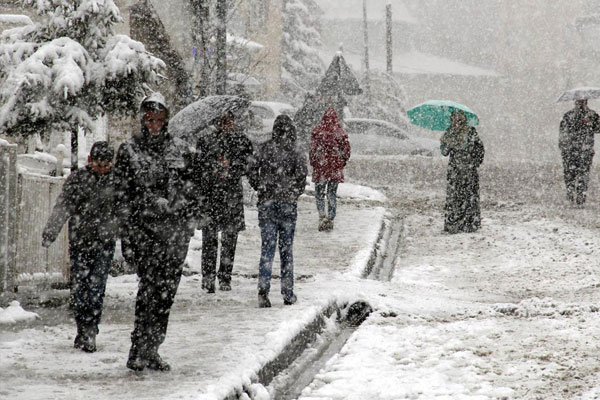 Başkent için kar uyarısı