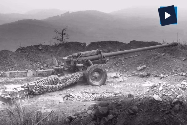 Türkmen Muhalifler Esed mevzilerini böyle vurdu