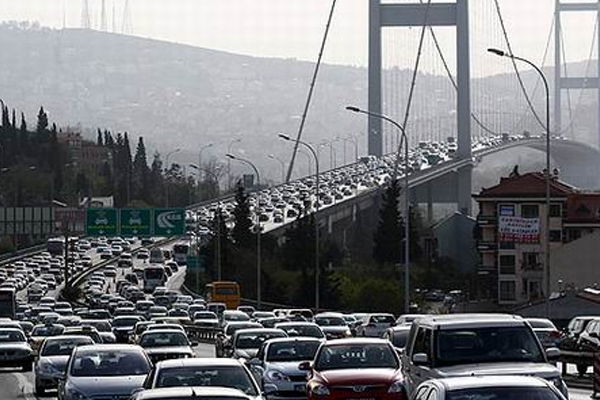 İstanbul'da yol durumu