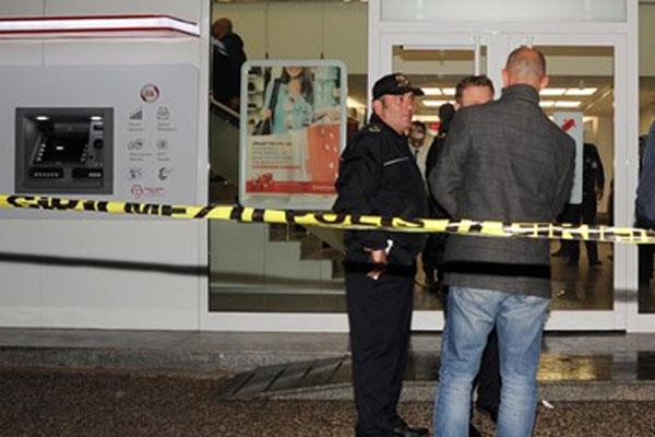 Antalya'da banka soygunu