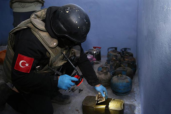 Şırnak'ta 'mini İHA' ele geçirildi