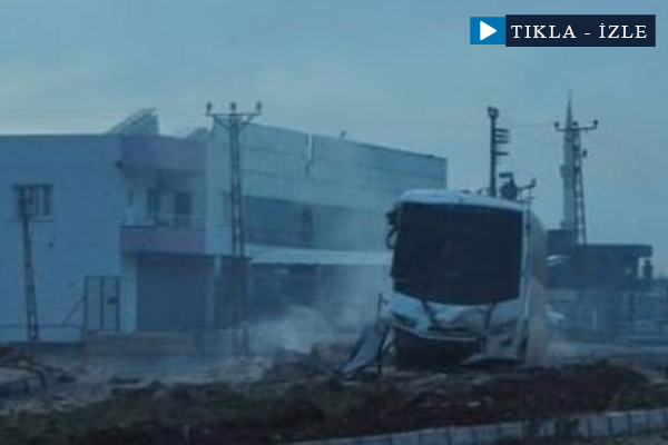 Nusaybin'deki saldırı kamerada