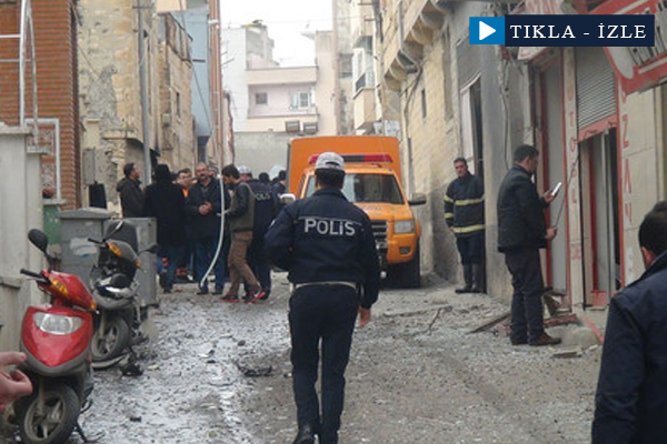 Kilis'te roket bir eve isabet etti