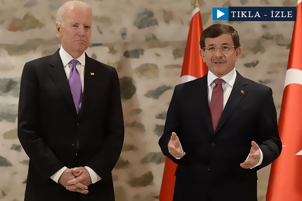 Davutoğlu ile Biden bir araya geldi