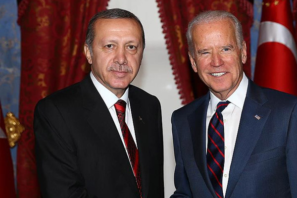 Erdoğan, Biden'i kabul etti