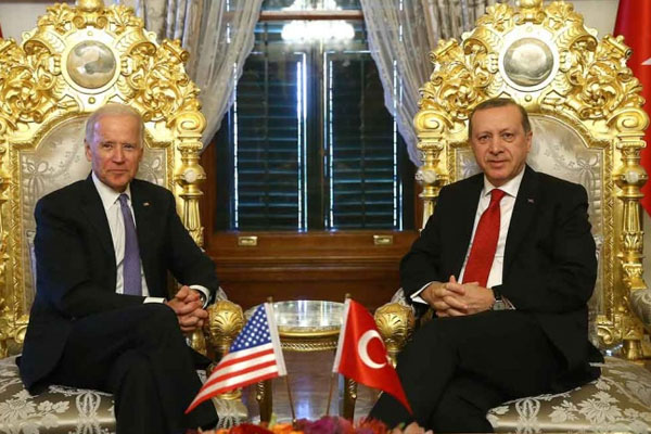 Erdoğan ile Biden görüşmesi sona erdi