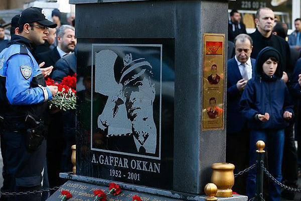 Gaffar Okkan şehit edilişinin 15. yılında anıldı