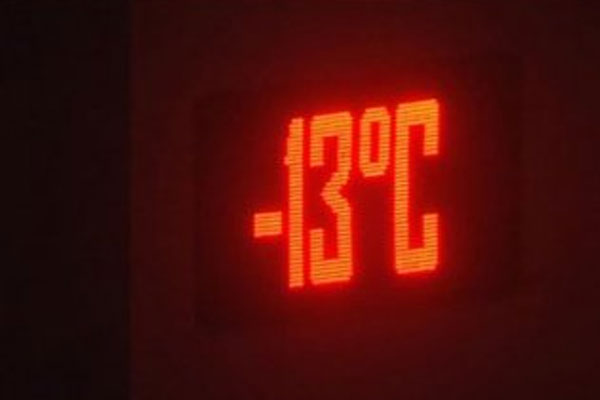 Ankara eksi 13 dereceyi gördü