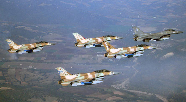 İsrail Gazze'yi havadan vurdu