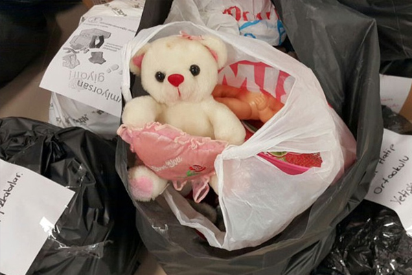 Suriyeli çocuklar için anlamlı kampanya