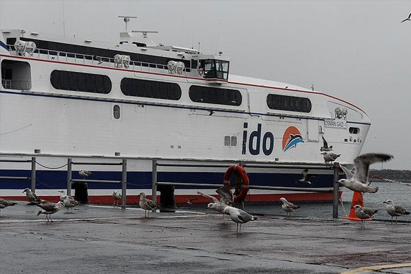 İDO'dan tüm iç hat deniz otobüsü seferlerine iptal