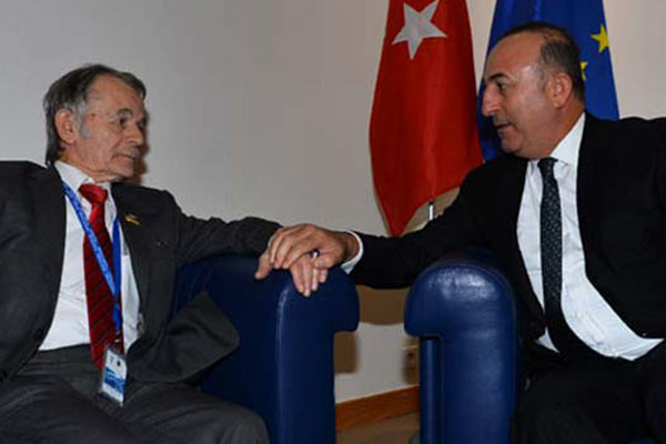 Çavuşoğlu Kırımoğlu ile görüştü