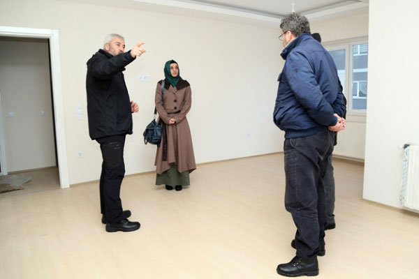 Erdoğan'dan şehit ailesine ev