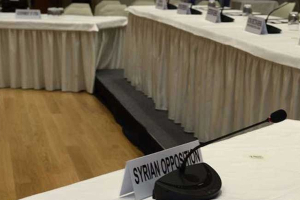 Riyad'da toplanan muhaliflerden Cenevre'ye heyet