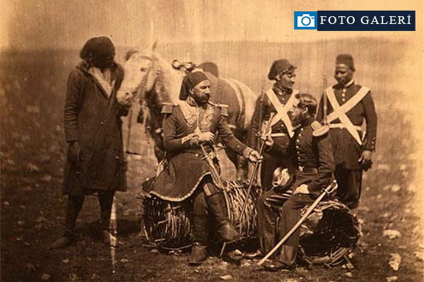 Tarihin ilk savaş fotoğraflarında Osmanlı