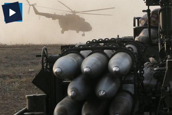 Rus askerleri Türkiye sınırında görüntülendi