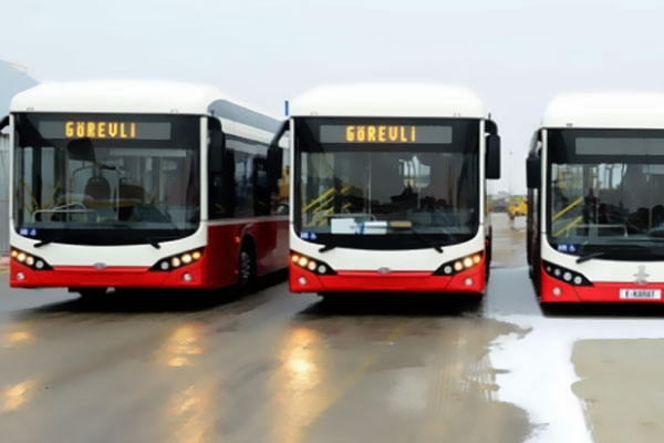 İlk elektrikli otobüsler hizmete giriyor