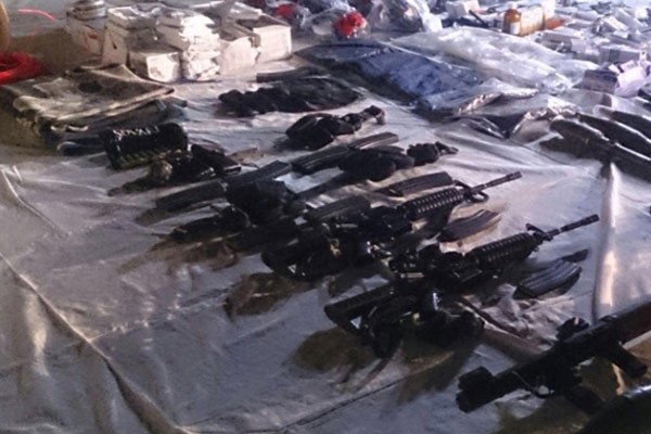 Sur’da kiliseyi cephaneliğe çevirmişler