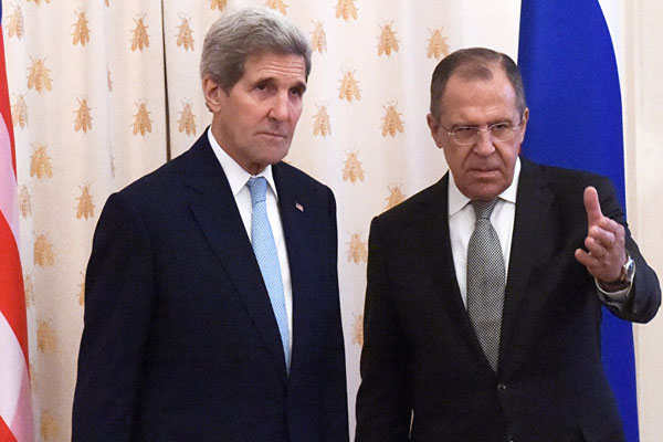 Kerry ve Lavrov'dan Suriye görüşmesi