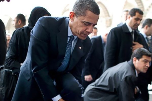 Obama Amerika'da ilk kez camiye gidecek