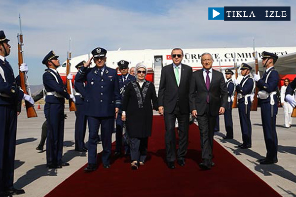 Cumhurbaşkanı Erdoğan Şili’ye geldi