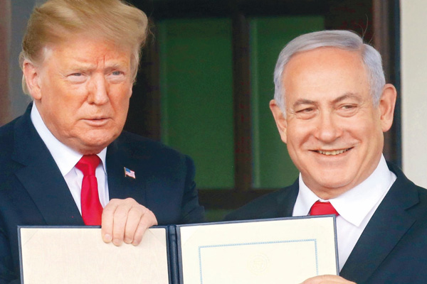 İsrail, işgal ettiği Golan'da bir yerleşime 'Trump' adını verecek