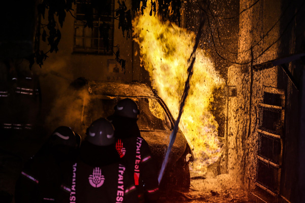 Eyüpsultan’da korkutan yangın