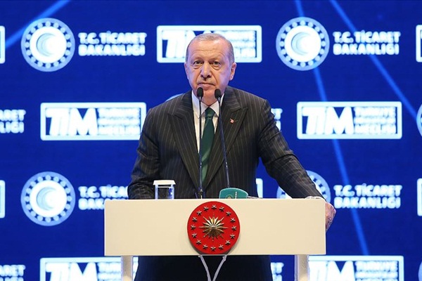 Erdoğan: Artık ihracatçılarımız döviz alırken binde birlik kambiyo vergisi ödemeyecekler