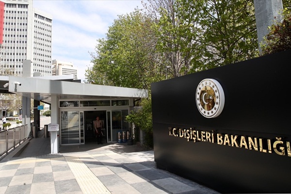Dışişleri Bakanlığından ABD'ye tepki