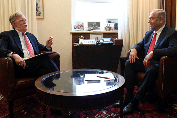 John Bolton İsrail'de: 'İran asla nükleer silah sahibi olamayacak'