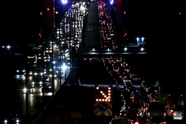 15 Temmuz Şehitler ve FSM köprülerinde çalışma