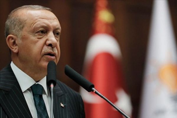 Erdoğan'dan şehitler için başsağlığı