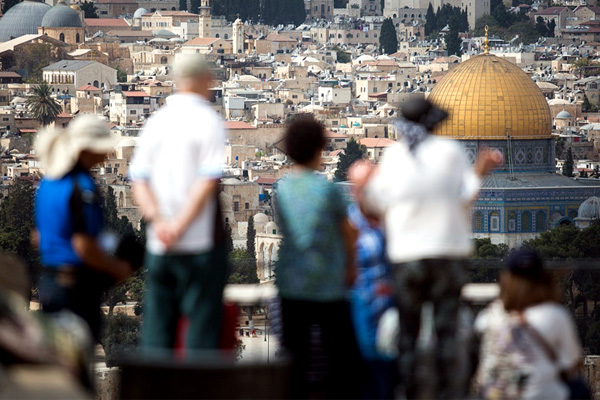 Üst düzey ABD'li yetkililer Mescid-i Aksa’ya çıkan bir tünelin açılışına katıldı