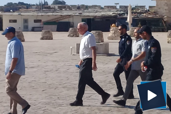 İsrailli Bakan'dan Mescid-i Aksa'ya baskın