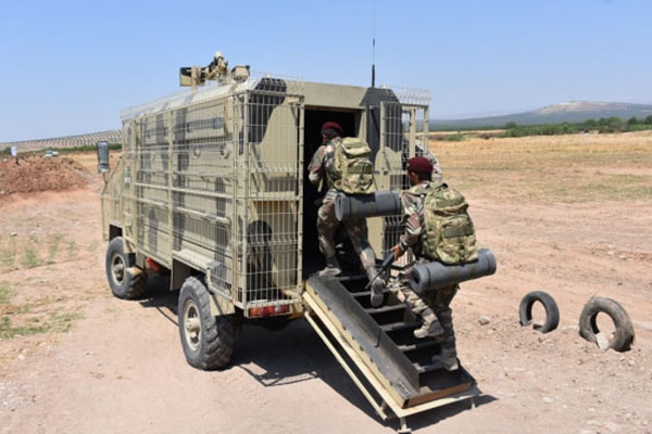 ÖSO, zırhlı araç üretti