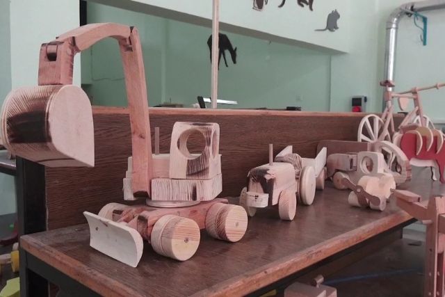 Sinop'ta Ahşap Oyuncak Atölyesi hayata geçirildi