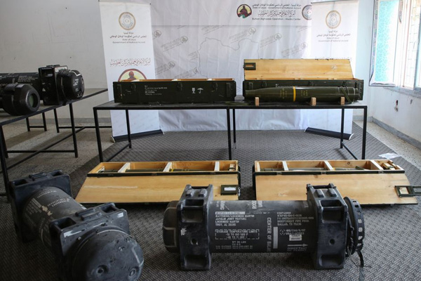 Giryan'da bulunan o füzeleri Hafter'e Fransa vermiş