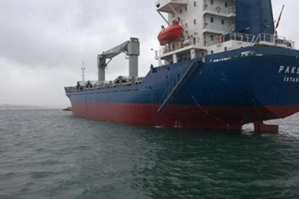 Nijerya'da saldırıya uğrayan Türk gemisi Gana'ya ulaştı