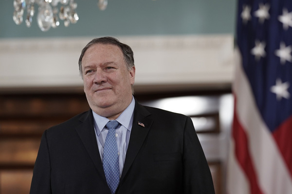 Pompeo, Yunanistan Dışişleri Bakanı ile görüştü