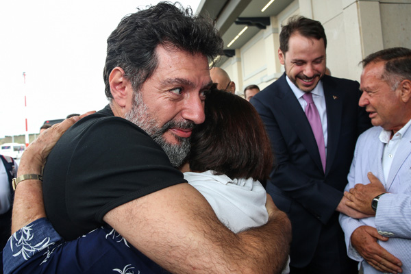 Hakan Atilla Türkiye'ye geldi