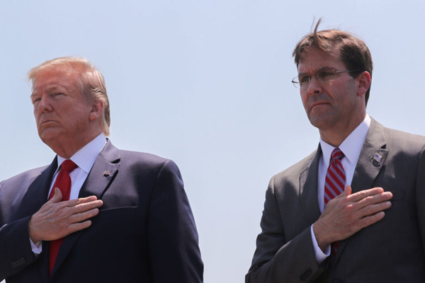 ABD’nin yeni Savunma Bakanı yemin etti