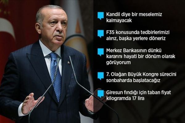 Cumhurbaşkanı Erdoğan: Fırat'ın doğusundaki terör koridorunu paramparça etmekte kararlıyız