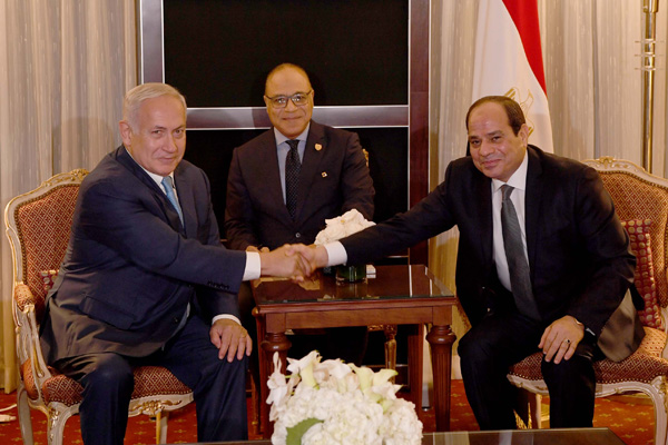 İsrail'den Sisi'ye 'Doğu Akdeniz' teşekkürü