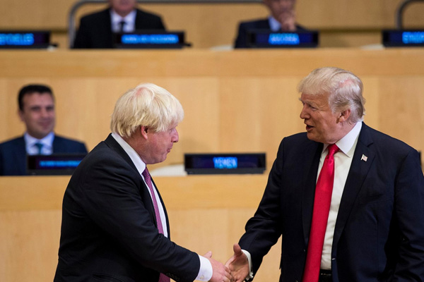 Johnson ile Trump'tan 'Brexit ve Hürmüz' görüşmesi